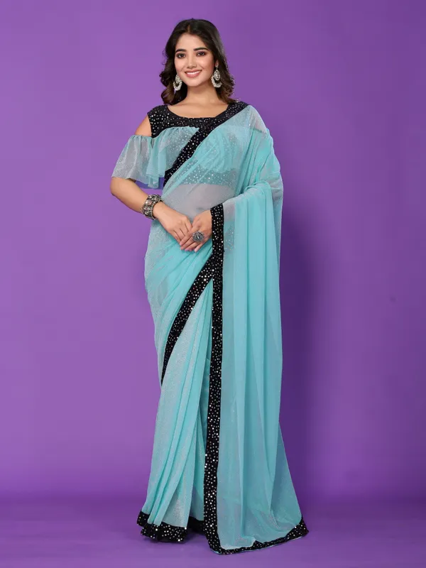 Royal_Zari_Sparkle:_Saree_with_Sequin_Lace_&_Stitched_Blouse