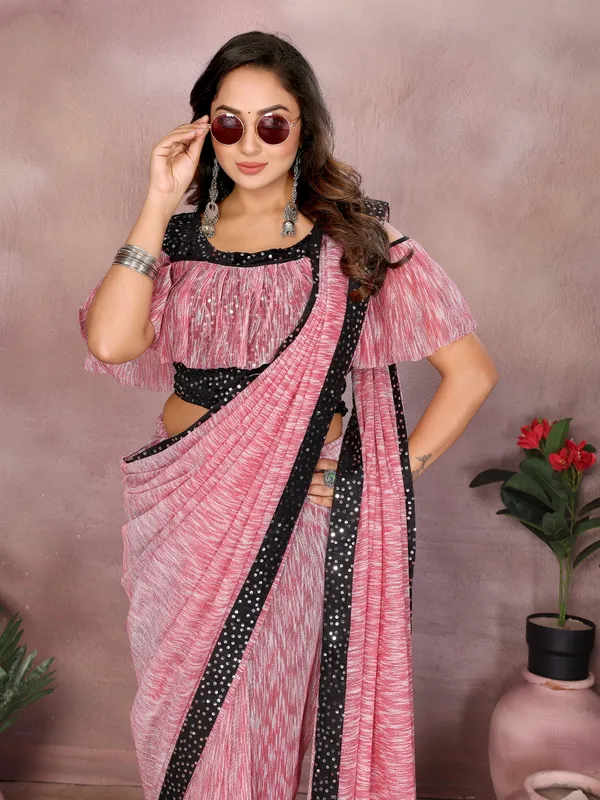 Vibrant_Multicolour_Zari_Fabric_Saree_with_Designer_Chemical_Lace