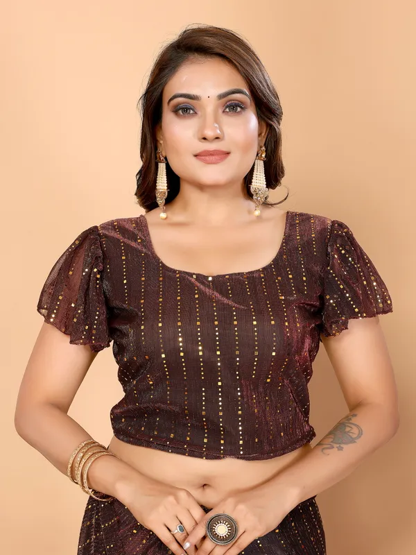 Two-Tone_Ruffle_Saree_in_Portrait_Moonlight_Fabric_with_Mirror_Work_&_Crush_Detail