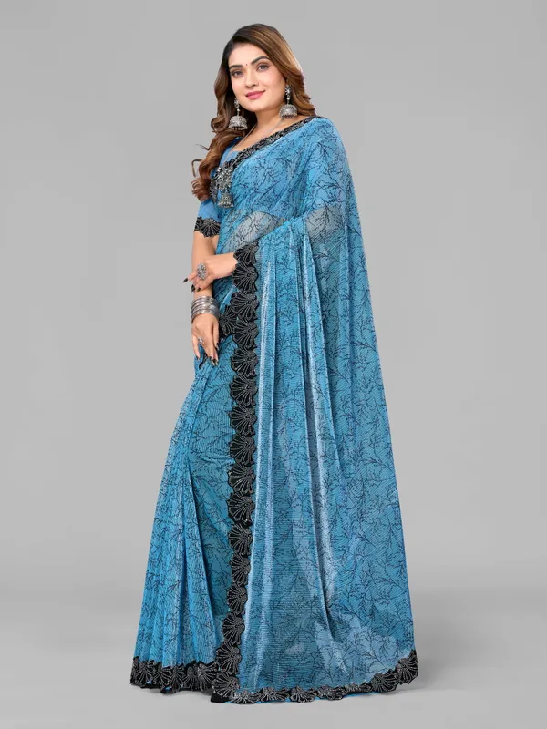 Silhouettes_in_Moonlight_Saree_With_Blouse_Piece