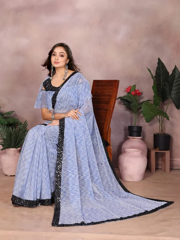 Vibrant_Multicolour_Zari_Fabric_Saree_with_Designer_Chemical_Lace