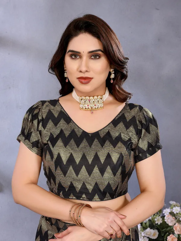 Subtle_Spark_Soft_Touch_Foil_Printed_Saree_With_Blouse_Piece