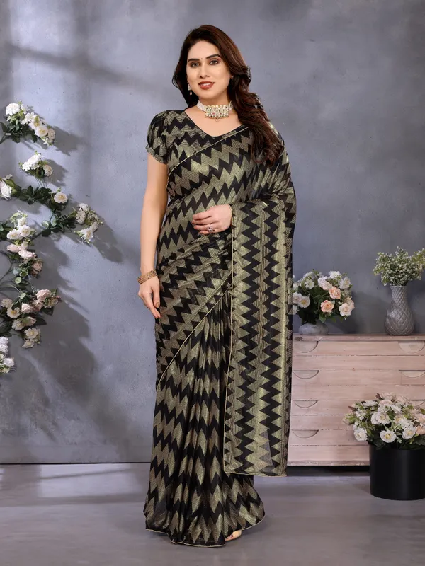 Subtle_Spark_Soft_Touch_Foil_Printed_Saree_With_Blouse_Piece