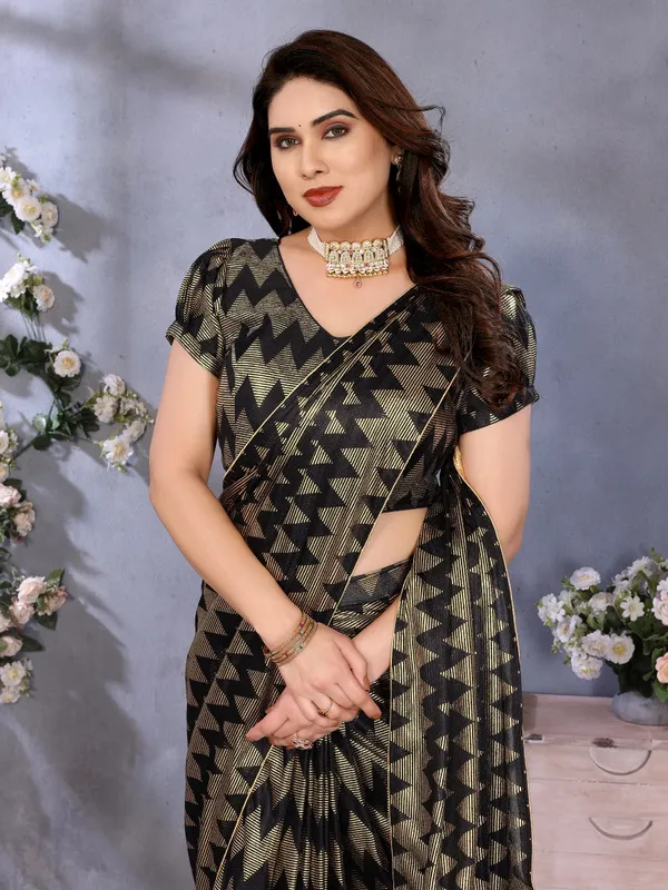 Subtle_Spark_Soft_Touch_Foil_Printed_Saree_With_Blouse_Piece