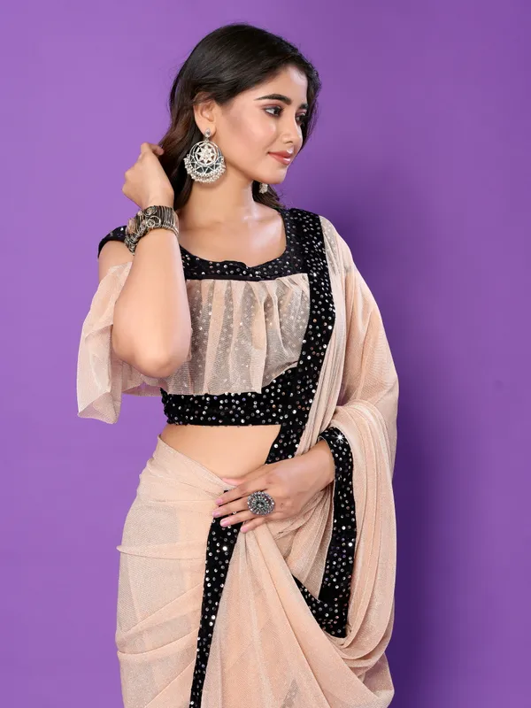 Royal_Zari_Sparkle:_Saree_with_Sequin_Lace_&_Stitched_Blouse