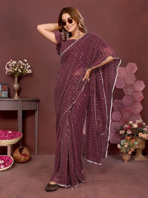 Elegant_Moonlight_Fabric_Saree_Set_–_Pre-Stitched_Saree_&_Blouse