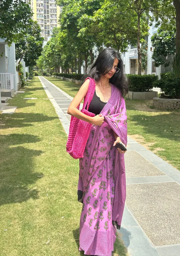 Purple_Cotton_Printed_Saree_With_Blouse_Piece_For_Women_&_Girls