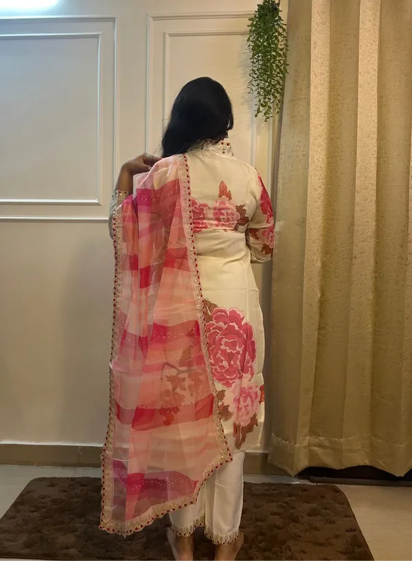 Off_White_Chanderi_Straight_Suit_Set_With_Dupatta_For_Women_&_Girls