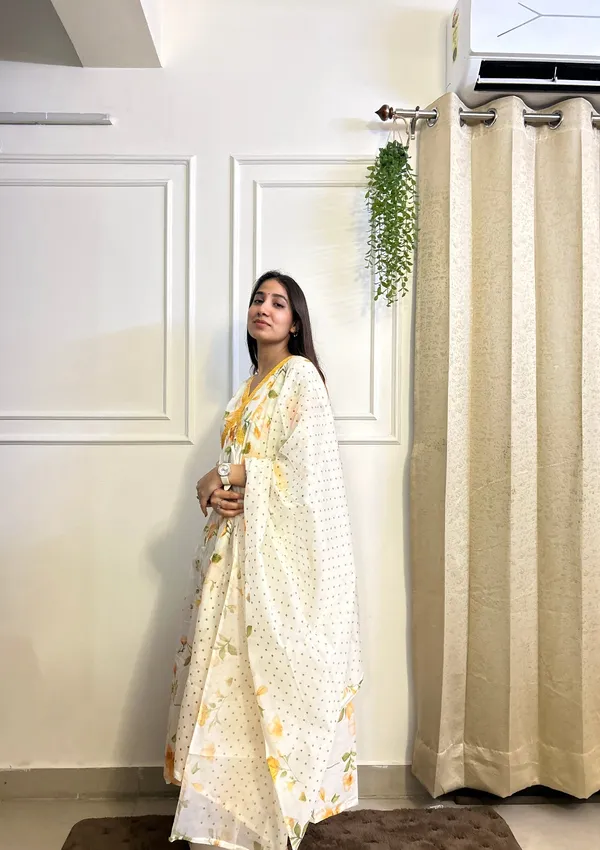 Off_White_&_Musturd_Cotton_Bloom_Floral_A-Line_Suit_Set_With_Dupatta_For_Women_&_Girls