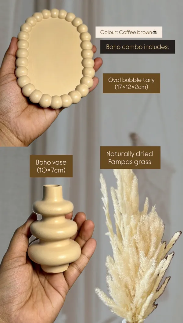 Concrete_Boho_combo_(Oval_bubble_tray,_boho_vase,_naturally_dried_pampas_grass)_