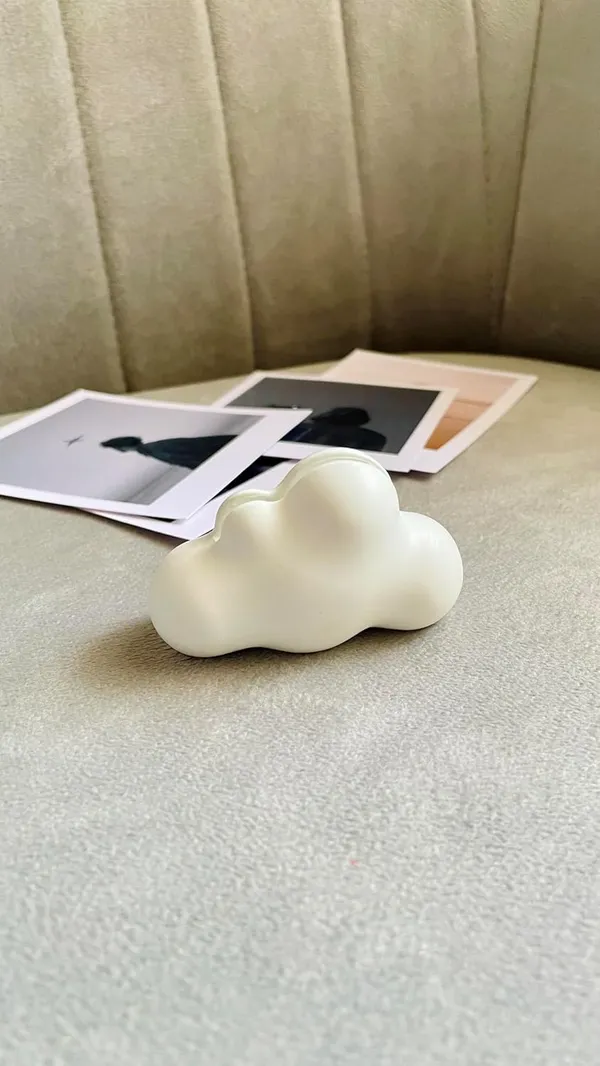 White_Polaroid/Photo_Holder_|_Card_Holder_|_Aesthetic_Holder_|_Minimalist_Decor_|_Business_Card_Holder_|_New_Home_Gift_(Set_Of_2)_(Cloud_&_Flower)