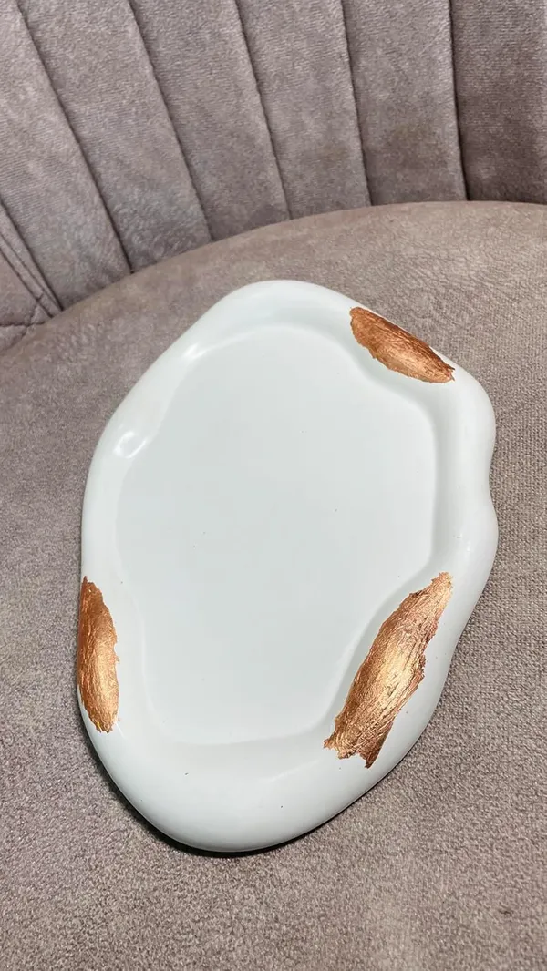 Rose_Gold_Foil_Concrete_Cloud_Trinket_Tray_|_Jewellery/Makeup/Table_Organizer_|_Home_Decor_|_Candle_Tray_|_Multipurpose_(24×16×2Cm)