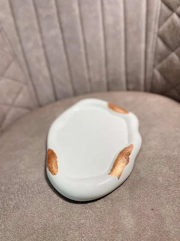 Rose_Gold_Foil_Concrete_Cloud_Trinket_Tray_|_Jewellery/Makeup/Table_Organizer_|_Home_Decor_|_Candle_Tray_|_Multipurpose_(24×16×2Cm)