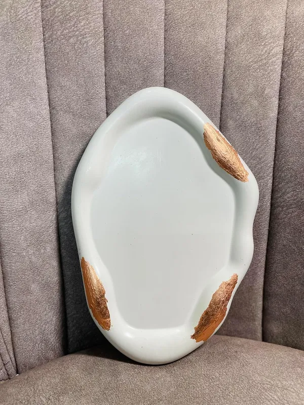 Rose_Gold_Foil_Concrete_Cloud_Trinket_Tray_|_Jewellery/Makeup/Table_Organizer_|_Home_Decor_|_Candle_Tray_|_Multipurpose_(24×16×2Cm)