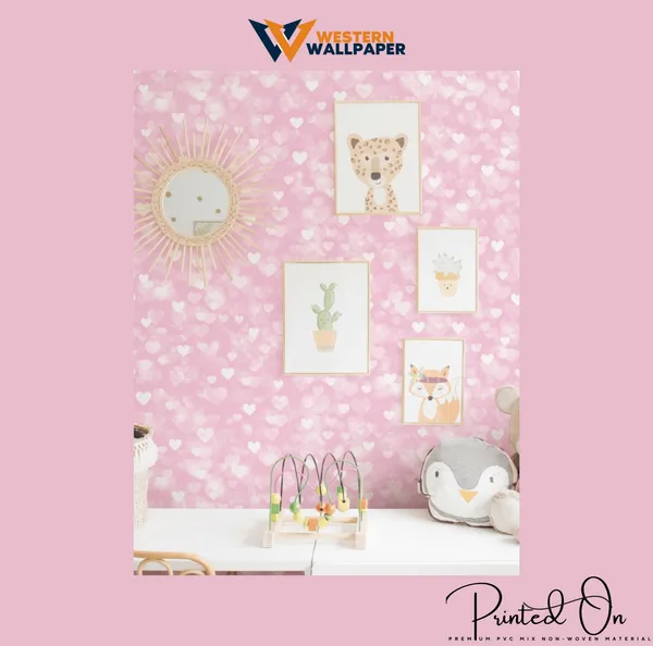 Sweet_Overlapping_Watercolor_Hearts_Pastel_Pink_Love_Holic_Kids_Nursery_Premium_Wallpaper