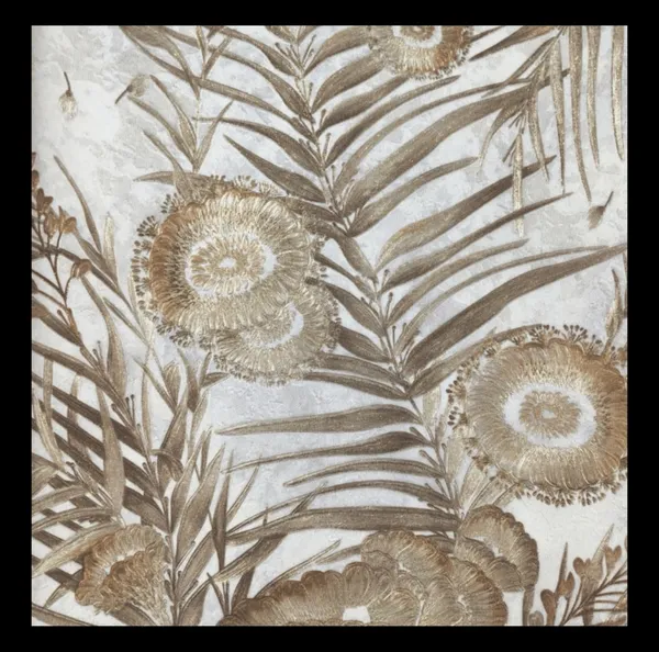 Regal_Peacock_Plume_Wallpaper_In_Ochre_And_Ash