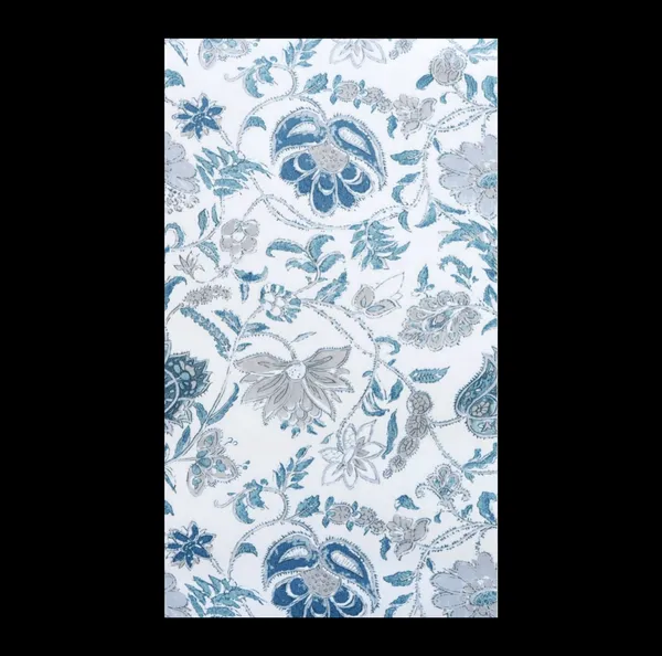 Delicate_Block-Print_Floral_Wallpaper_In_Powder_Blue_And_Slate_For_A_Serene_Artisanal_Statement_Wall