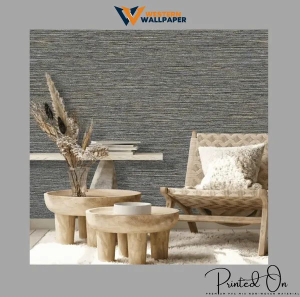 Textured_Linear_Weave_Wallpaper_In_Slate_And_Gold