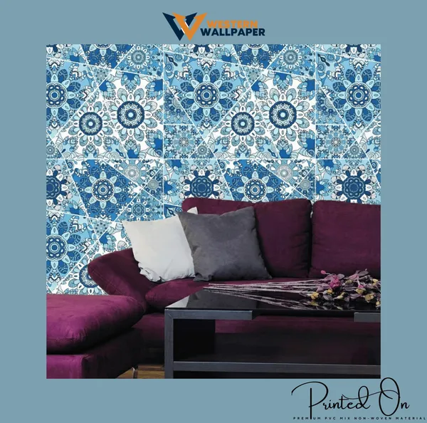 Ornate_Mandala_Tile_Wallpaper_In_Monochromatic_Blue_Tones_For_A_Bold_Bohemian_Living_Room