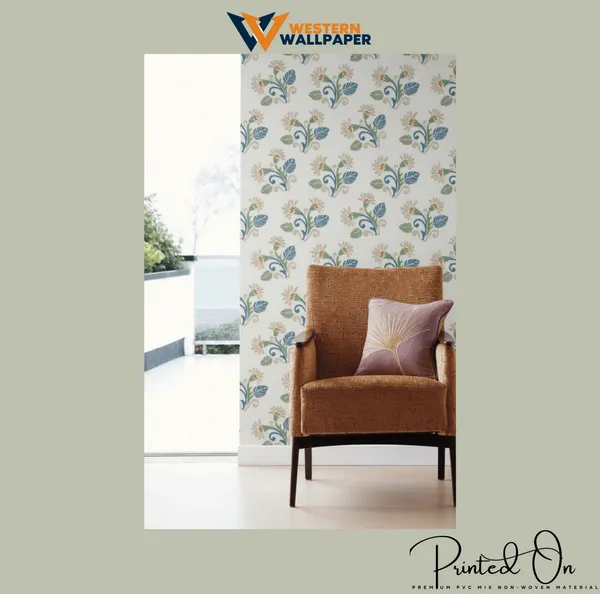 Traditional_Embroidered_Floral_Wallpaper_In_Cream_And_Blue_For_A_Refined_Cultural_Statement_Wall
