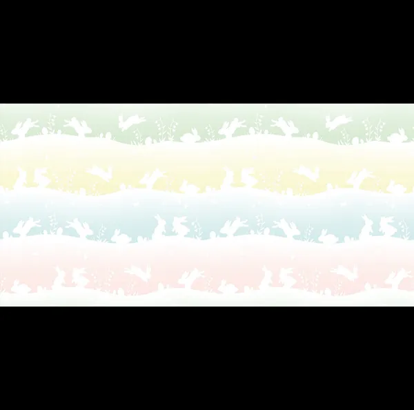 Whimsical_Silhouette_Jumping_Bunnies_and_Meadow_Grass_Pastel_Rainbow_Ombre_Jumping_Bunny_Kids_Nursery_Premium_Wallpaper