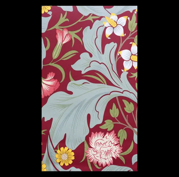 Victorian_Acanthus_Floral_Wallpaper_In_Burgundy_And_Grey_For_A_Bold_Art_Nouveau_Statement_Wall