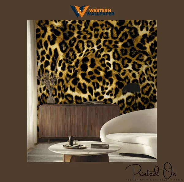 Exotic_Leopard_Print_Wallpaper_In_Amber_Gold