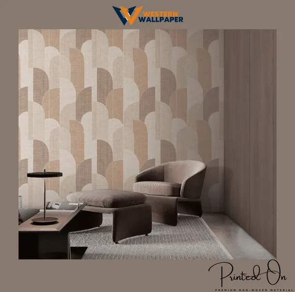 Warm_Fan_Pattern_Wallpaper_For_A_Cozy,_Modern,_And_Elegant_Living_Room_Accent_Wallpaper