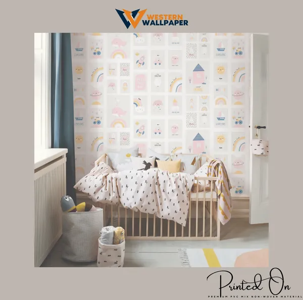Whimsical_Warm_Cream_Sunshine_and_Rainbow_Grid_Playful_Daydreams_Premium_Wallpaper