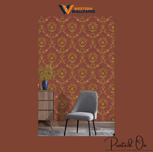Antique_Gold_Quatrefoil_Filigree_Distressed_Over_A_Rich_Burnt_Umber_Canvas