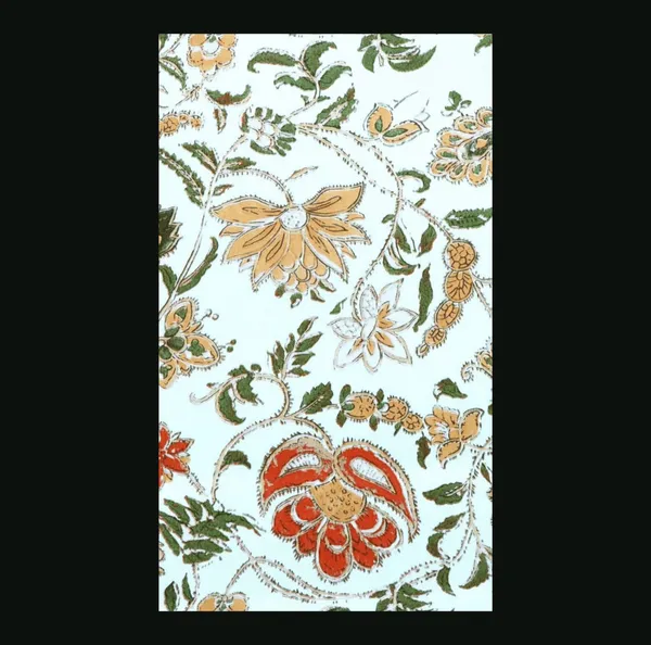 Traditional_Floral_Arabesque_Wallpaper_In_Sky_Blue_And_Persimmon_For_A_Fresh_Transitional_Space