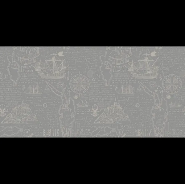Vintage_Nautical_Sketch_Sailing_Ships_and_Compass_Classic_Slate_Grey_Load_Venture_Kids_Teens_Premium_Wallpaper