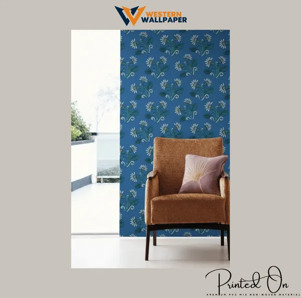 Traditional_Embroidered_Floral_Wallpaper_In_Blue_And_Green_For_A_Refined_Cultural_Statement_Wall