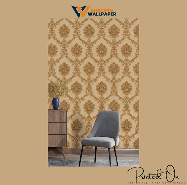 Antique_Gold_Quatrefoil_Filigree_Distressed_Over_A_Rich_Burnt_Umber_Canvas