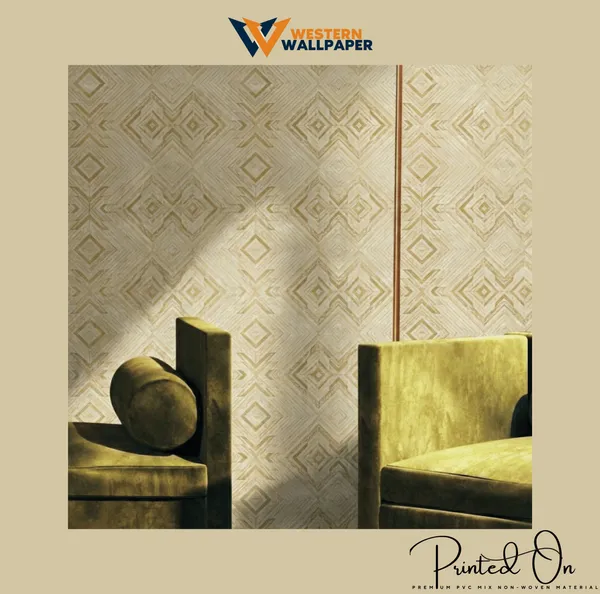 Luxe_Tribal_Geometric_Wallpaper_In_Golden_Ochre