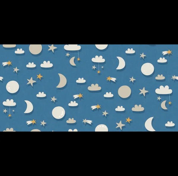 Celestial_Night_Sky_Moons_and_Clouds_Midnight_Blue_Sweet_Dream_Kids_Nursery_Premium_Wallpaper
