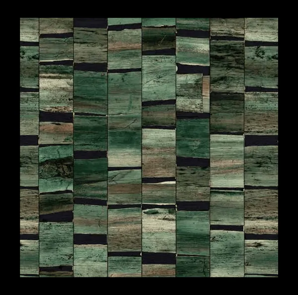 Textured_Geometric_Mosaic_Wallpaper_In_Emerald_And_Moss_Green