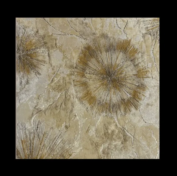 Abstract_Sunburst_Wallpaper_In_Brown_And_Gold_For_A_Modern,_Artistic,_And_Warm_Living_Room_Aesthetic_Wallpaper