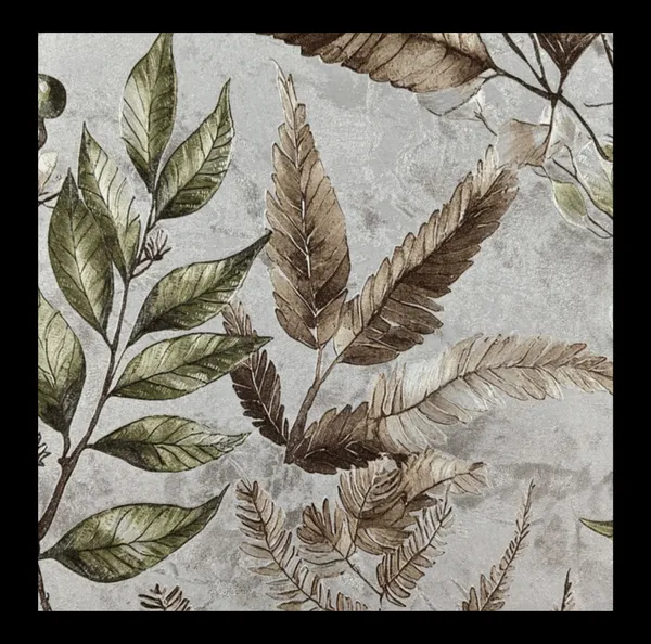 Textured_Botanical_Fern_Wallpaper_In_Slate_Grey_And_Brass