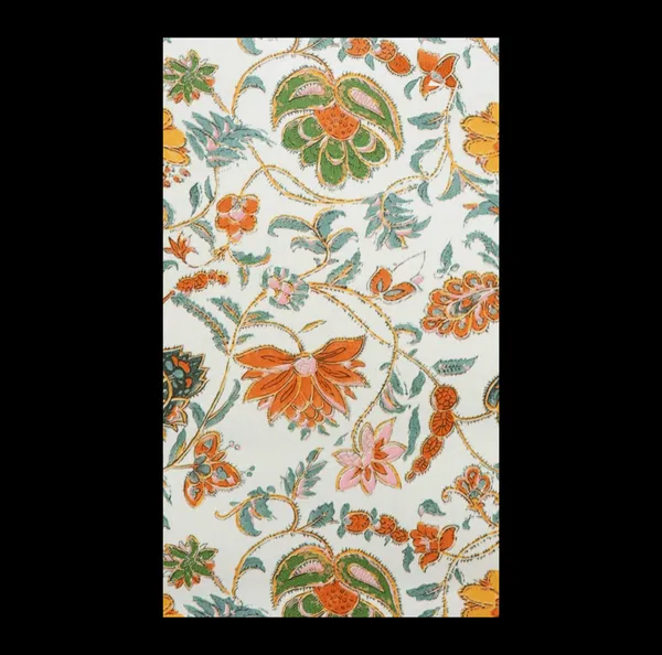 Ornate_Chintz_Floral_Wallpaper_In_Apricot_And_Pine_For_A_Vibrant_Botanical_Statement_Wall
