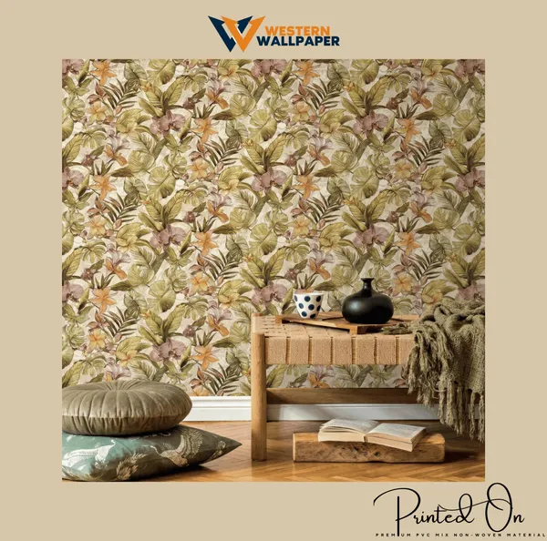 Lush_Tropical_Botanical_Wallpaper_In_Champagne_And_Moss
