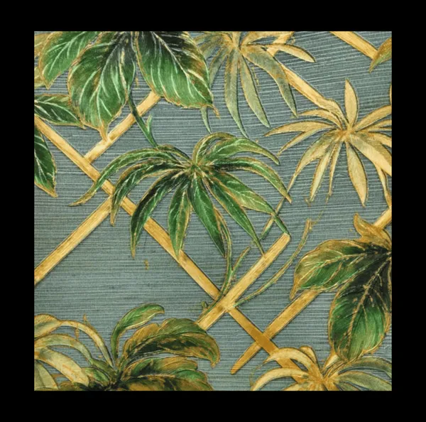Western_Tropical_Trellis_Wallpaper_In_Jade_And_Bronze