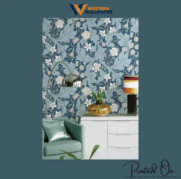 Victorian_Acanthus_Floral_Wallpaper_In_Dusty_Blue_And_Grey_For_A_Refined_Elegant_Statement_Wall