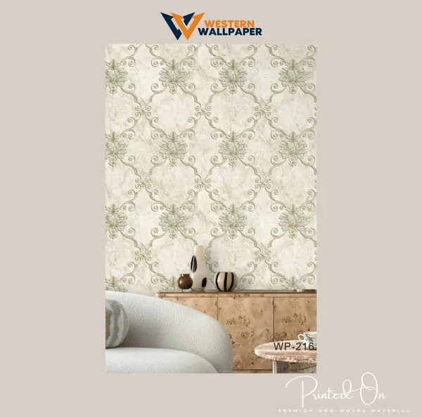 Classic_Ogee_Damask_Wallpaper_In_Cream_And_Mint_Green_For_A_Refined_And_Luxurious_Bedroom_Wallpaper.