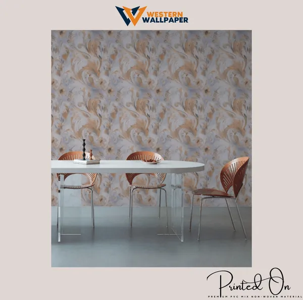 Luxe_Damask_Swirl_Wallpaper_In_Apricot_And_Periwinkle