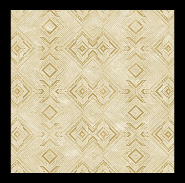 Luxe_Tribal_Geometric_Wallpaper_In_Golden_Ochre