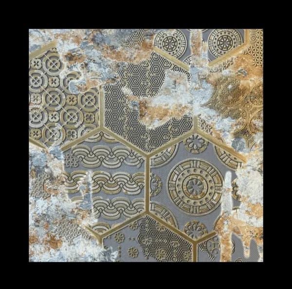 Abstract_Geometric_Wallpaper_In_Blue,_Brown,_And_Gold_For_A_Bold,_Luxurious,_And_Artistic_Statement_Wall_Wallpaper