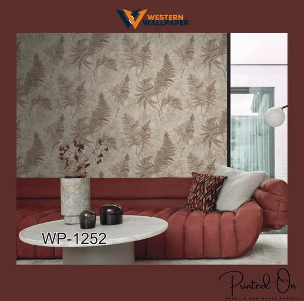 Pale_Grey_And_Rustic_Fern_Wallpaper_For_A_Nature-Inspired,_Warm,_And_Elegant_Living_Room_Aesthetic_Wallpaper