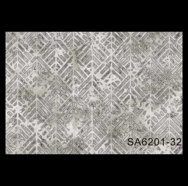 Antique_Gold_Quatrefoil_Filigree_Distressed_Over_A_Rich_Burnt_Umber_Canvas