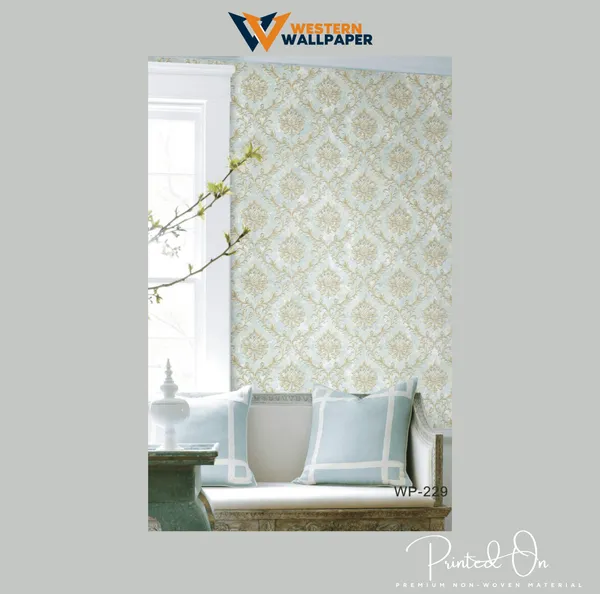 Luxurious_Damask_Trellis_Wallpaper_In_Pale_Gold_And_Cream_On_A_Soft_Mint_Background_For_A_Bright_And_Elegant_Sitting_Area_Wallpaper.